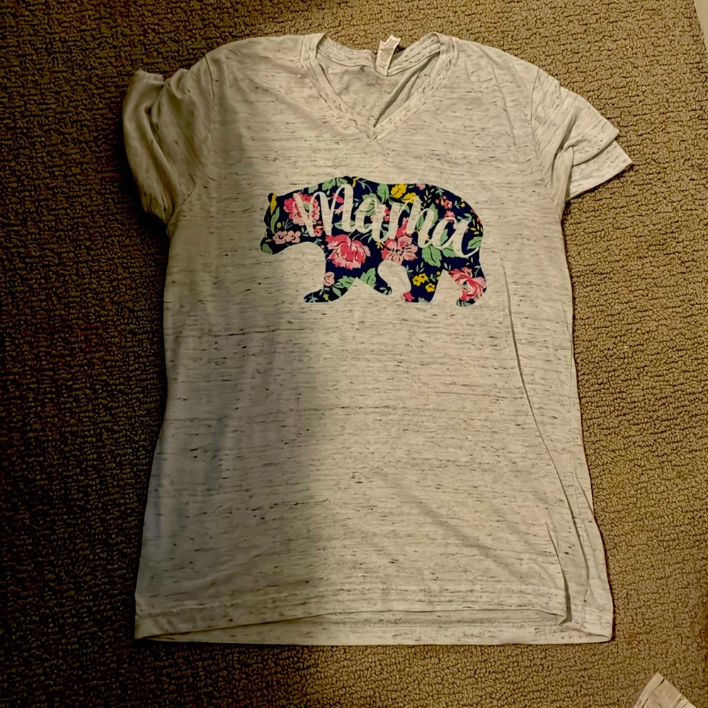 Canvas mama shirt